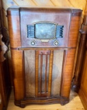 Zenith Floor-Model Tube Radio
