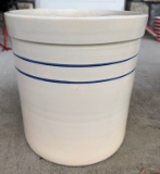 Vintage Martinez Hand-Turned Pottery Crock