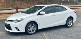 2015 Toyota Toyota Corolla with 9670 miles