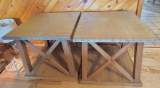 Pair of Wooden Tables