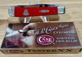 Case XX Christmas Bell Double Blade Pocket Knife In Box