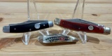 Three Assorted Collector Pocket Knives