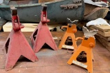 Lot of Four Jack Stands
