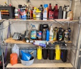 Aerosols and Oils Shop Lot