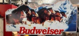 Metal Hanging Budweiser Sign