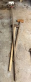 Two Sledge Hammers and Hand Held Aerators