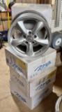 Set of Four Mercedes Benz 17 inch Aluminum Wheels