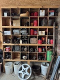 Grouping of Automotive Parts Wall Lot