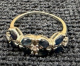 14Kt Gold Saphire Ring