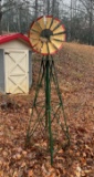 Vintage 84 in Metal Yard Windmill