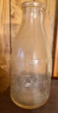 Vintage Biltmore Diary Farms One Quart Milk Bottle