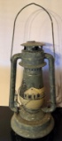 Vintage Anchor Brand Hand-Painted Railroad Lantern