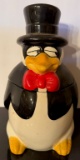 Vintage Penguin US Cookie Jar