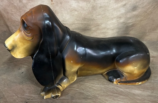 Bassett Hound Plastic Bank