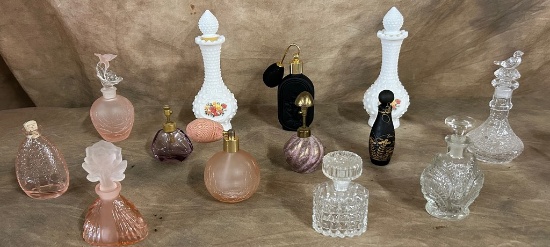 Lot of Perfume Bottles