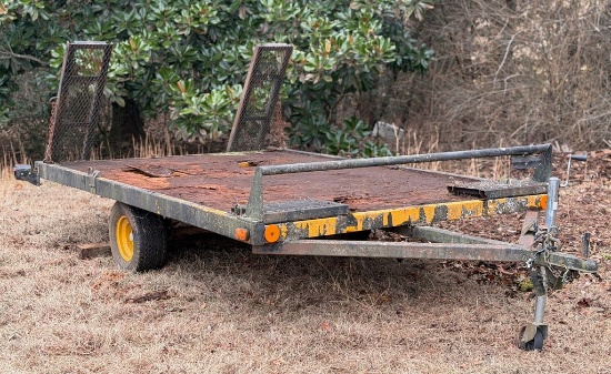 Heavy Duty Atv/Farm Trailer NO TITLE