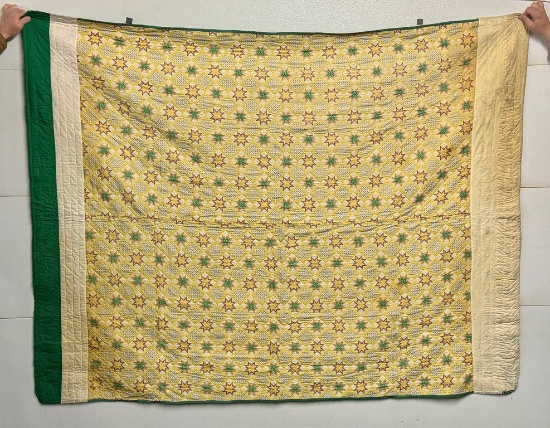 Vintage Whole Cloth Quilt