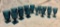 Lot of Indiana Mount Vernon Blue Footed Glasses