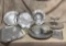 Hammered Aluminium Lot