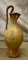 Pottery Ewer with High Ribbon-Style Handle