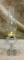 Clear Glass Oil Lamp with ABC Burner and Clear Chimney