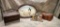 Cradle Sewing Box,  Japanese Kokeshi Doll Bookends and More