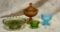 Colored Glass Lot