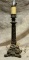 Vintage Cast Metal Table Lamp Base