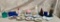 Avon Fragrance Bottles in Various Shapes and Sizes and Other Trinkets