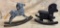 Two Rocking Horses