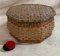 Vintage German Hexagonal Sewing Basket