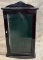 Table-Top/Wall Cabinet with Glass-Front Door and Glass Sides