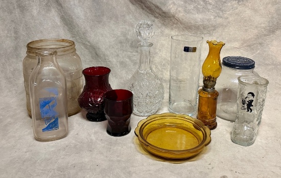 Lot of Glass Memorbilia