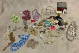 Lot of Costume Jewelry and More