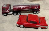 Lot of Toy Cars and Trucks
