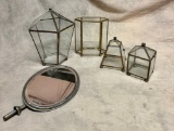 Brass and Glass Items