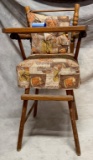 Wooden Doll High Chair