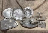 Hammered Aluminium Lot