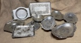 Hammered Aluminium Lot