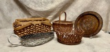 Lot of Baskets, Including a Longaberger