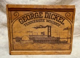 George Dickel Kentucky Whiskey Sliding Top with Sports Cards
