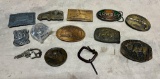 Lot of Metal Belt Buckles
