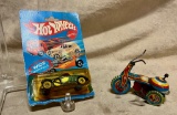 Hot Wheels by Mattel Rolls-Royce Phantom and Wind-Up Tricycle Toy