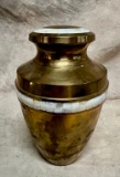 Brass Cremation Jar