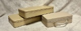 Three Zipper Estee Lauder Cases
