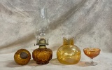 Amber Glass Lot