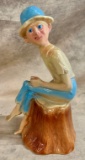 Ceramic Fisher Boy