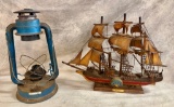 Savannah (1819) Ship and Dietz Lantern