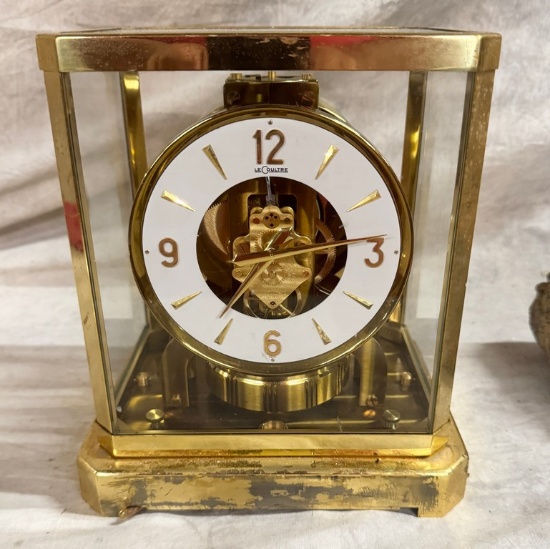 Rare LeCoulture Shelf Clock  Works