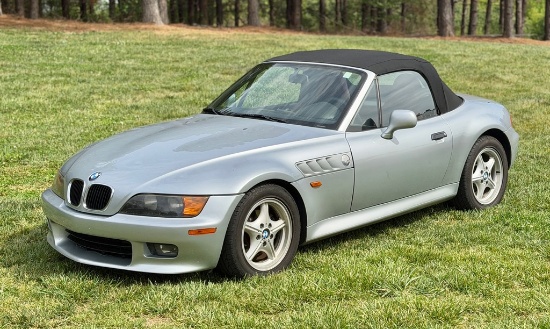 1996 Silver BMW Z3 Roadster Convertible
